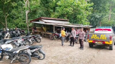 Pastikan Masyarakat Menikmati Libur Akhir Pekan Nyaman, Polsek Madapangga Hadir Melalui Patroli Pengamanan Wisata