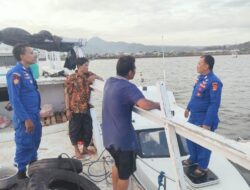 Sambang Kamtibmas dalam Program Binmas, Ketegasan Satpolairud Polres Bima Cegah Potensi Guankamtibmas di Perairan Teluk Bima