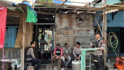 Sat Samapta Polres Bima Kota Laksanakan Patroli Dialogis, Serap Aspirasi Masyarakat