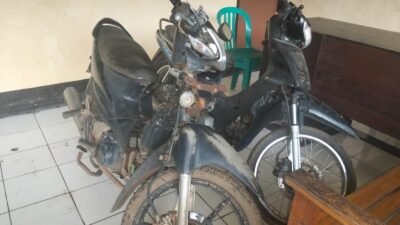 Unit Reskrim Polsek Wawo Polres Bima kota Amankan Terduga Pelaku Curanmor R2 di Desa Kambilo