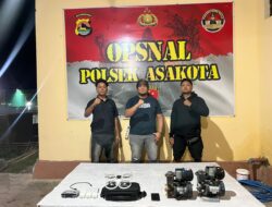 Tim Opsnal Sat Reskrim Polsek Asakota Polres Bima Kota Amankan Dua Terduga Pembobolan Rumah