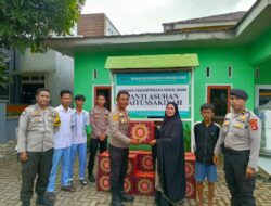 Polres Sumbawa Barat Melaksanakan Bantuan Sosial di Panti Asuhan Baitussakinah
