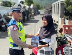 Strategi Polres Lombok Barat Tekan Pelanggaran Lalin di Titik Ramai