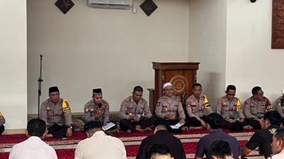 Polres Bima Kota Gelar Binrohtal Rutin untuk Tingkatkan Keimanan Personel