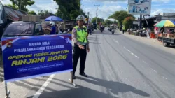 Polres Lobar Intensifkan Ops Keselamatan Rinjani 2026 di Kecamatan Kediri