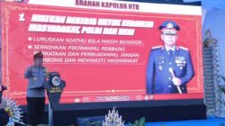 Kunjungan Kerja Kapolda NTB di Polres Bima Kota, Tekankan Disiplin, Loyalitas, dan Profesionalisme Personel