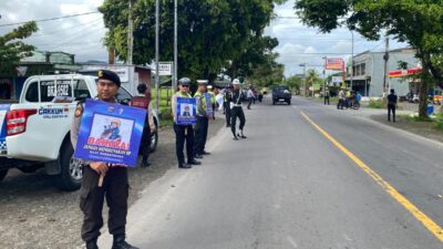 Ops Keselamatan Rinjani 2026: Satlantas Polres Lobar Tertibkan Masanggo