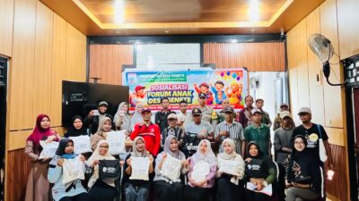 Dorong Anak Aktif dan Berprestasi, Pemdes Benete Gelar Sosialisasi Forum Anak Desa