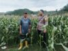 Bhabinkamtibmas Desa Adu Pantau Lahan Jagung Warga, Dukung Program Ketahanan Pangan Nasional Menuju Indonesia Emas