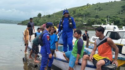 Menjamin Keamanan Wilayah Perairan Teluk Bima, Satpolairud Polres Bima Masifkan Patroli Rutin