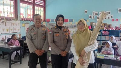 Polda NTB Edukasi Siswa SD tentang Bahaya Bullying, Narkoba, dan Kenakalan Remaja