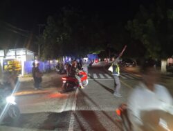 Pengamanan Tarawih, Komitmen Polres Sumbawa Barat Berikan Rasa Aman dan nyaman ibadah Ramadhan