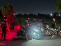 Polres Lombok Barat Patroli Skala Besar di Jalur Bypass BIL