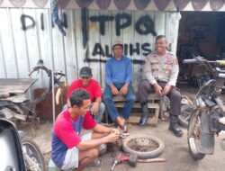 Bhabinkamtibmas Polres Bima Kota Sambangi Warga, Sampaikan Himbauan Kamtibmas Selama Ramadan