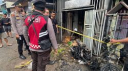 Main Petasan Berujung Petaka, Kios dan Satu Unit Motor di Seketeng Ludes Dilalap Api