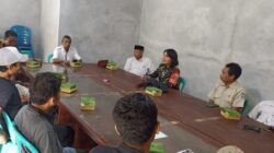 Silaturahmi Babinsa dan Linmas Jaga Kondusifitas Wilayah