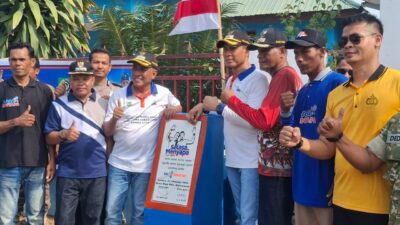 Polsek Soromandi Laksanakan Pengamanan Program Bupati Bima Selasa Menyapa di Desa Bajo
